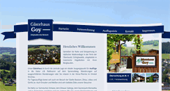Desktop Screenshot of gaestehaus-goy.de